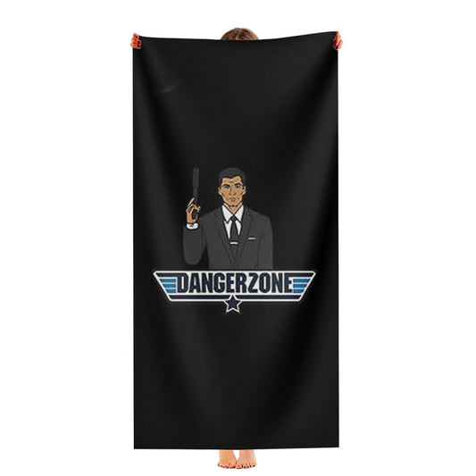 Archer Cartoon Dangerzone Ultra-Soft Luxury Bathroom Towels