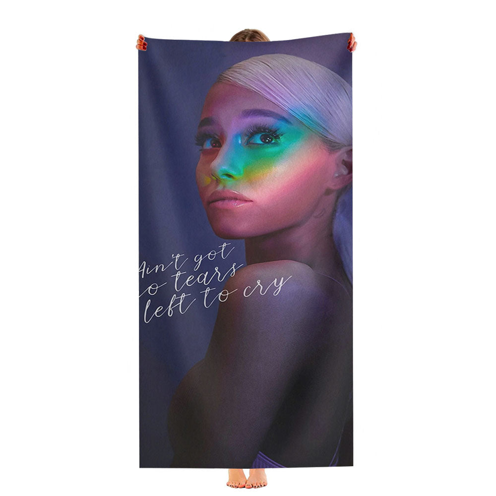 Ariana Grande Quote Ultra-Soft Luxury Bathroom Towels