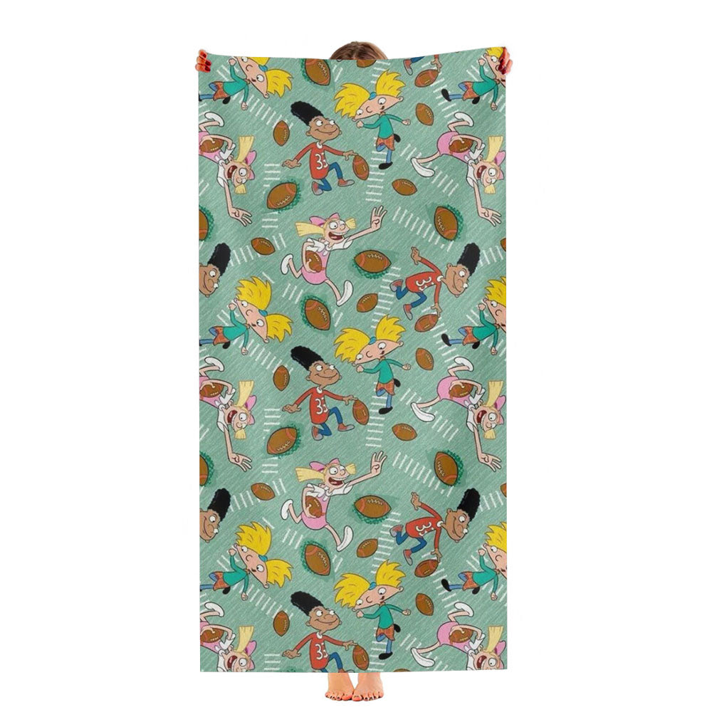 Arnold Helga Gerald Pattern Collage Ultra-Soft Luxury Bathroom Towels