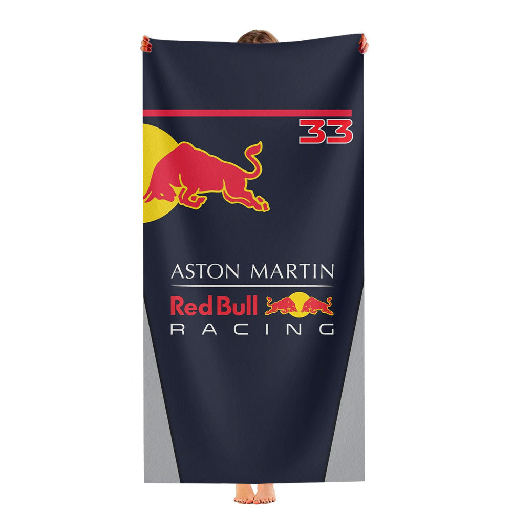 Aston Martin Red Bull Racing Wallpaper Ultra-Soft Luxury Bathroom Towels