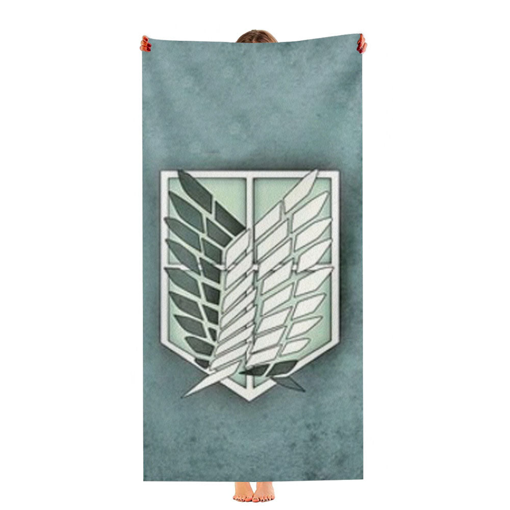 Attack On Titan Ultra-Soft Luxury Bathroom Towels