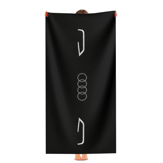 Audi Logo Front Ultra-Soft Luxury Bathroom Towels