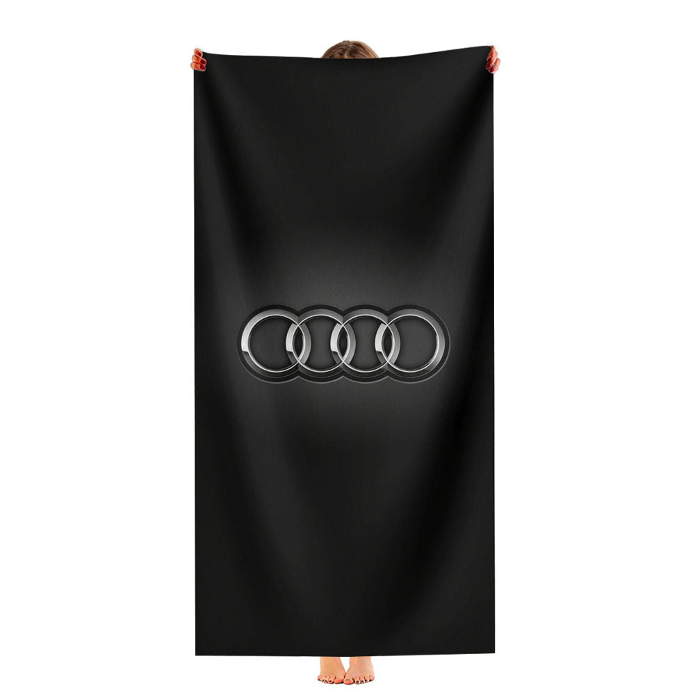 Audi S6 Twin Logo Ultra-Soft Luxury Bathroom Towels