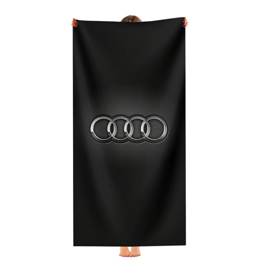 Audi S6 Twin Logo Ultra-Soft Luxury Bathroom Towels