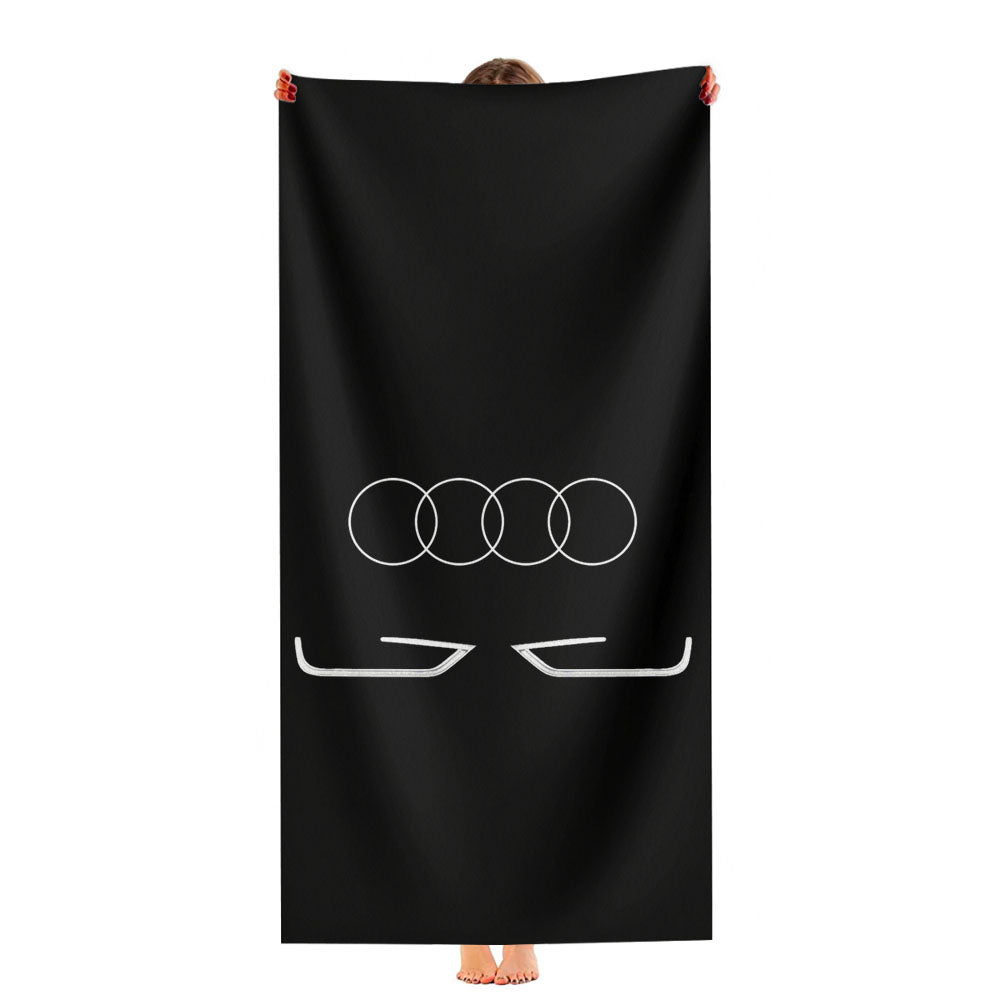 Audi Wallpapers Logo Ultra-Soft Luxury Bathroom Towels
