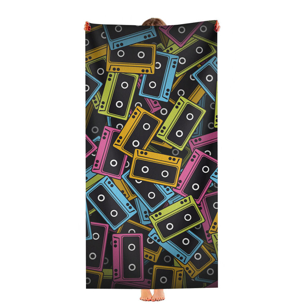 Audio Cassette Ultra-Soft Luxury Bathroom Towels