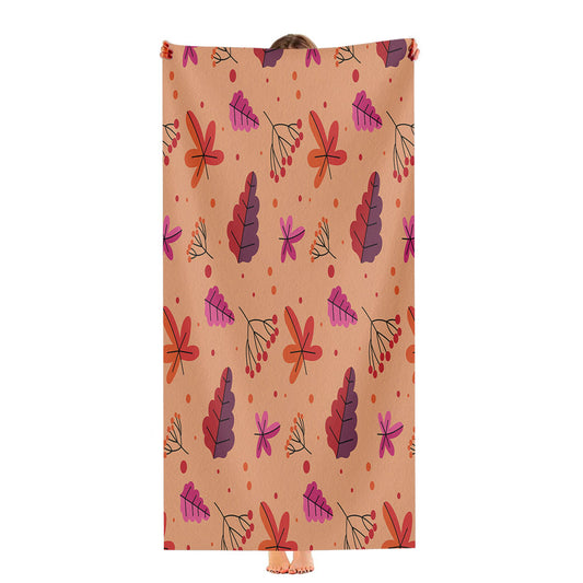 Autumn Patterns 5 Ultra-Soft Luxury Bathroom Towels
