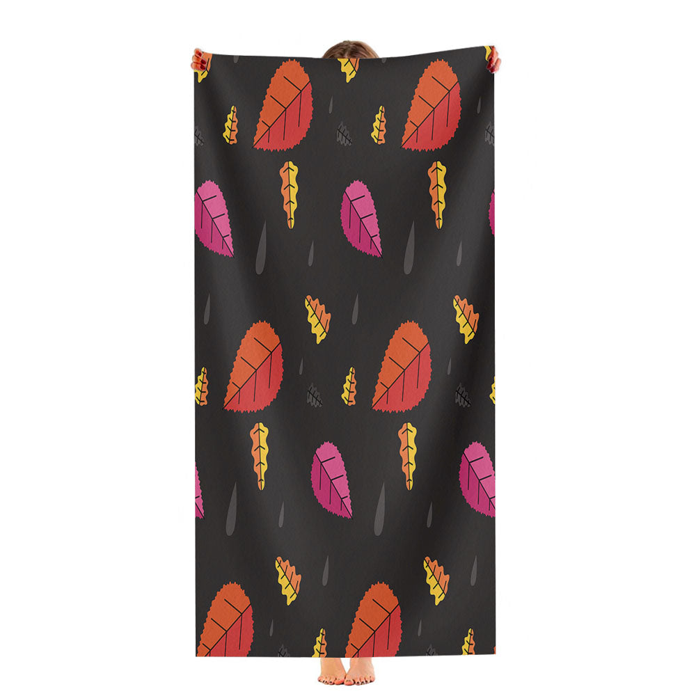 Autumn Patterns 6 Ultra-Soft Luxury Bathroom Towels