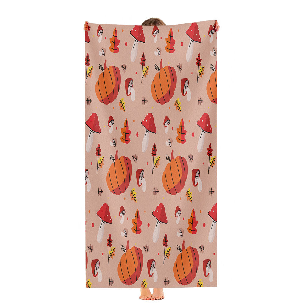 Autumn Patterns 7 Ultra-Soft Luxury Bathroom Towels