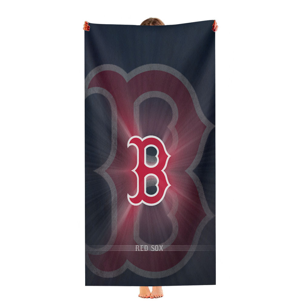 Awesome Boston Red Sox Logo Ultra-Soft Luxury Bathroom Towels