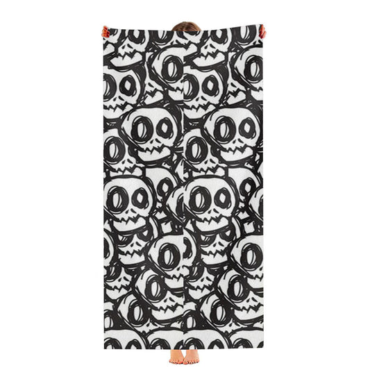 Baby Skull Pattern Ultra-Soft Luxury Bathroom Towels