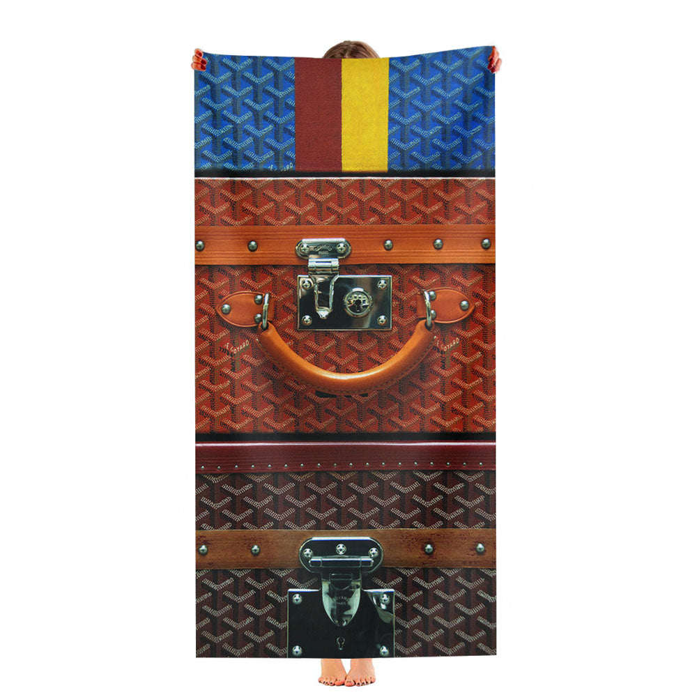 Bags Pattern Egoyard Ultra-Soft Luxury Bathroom Towels