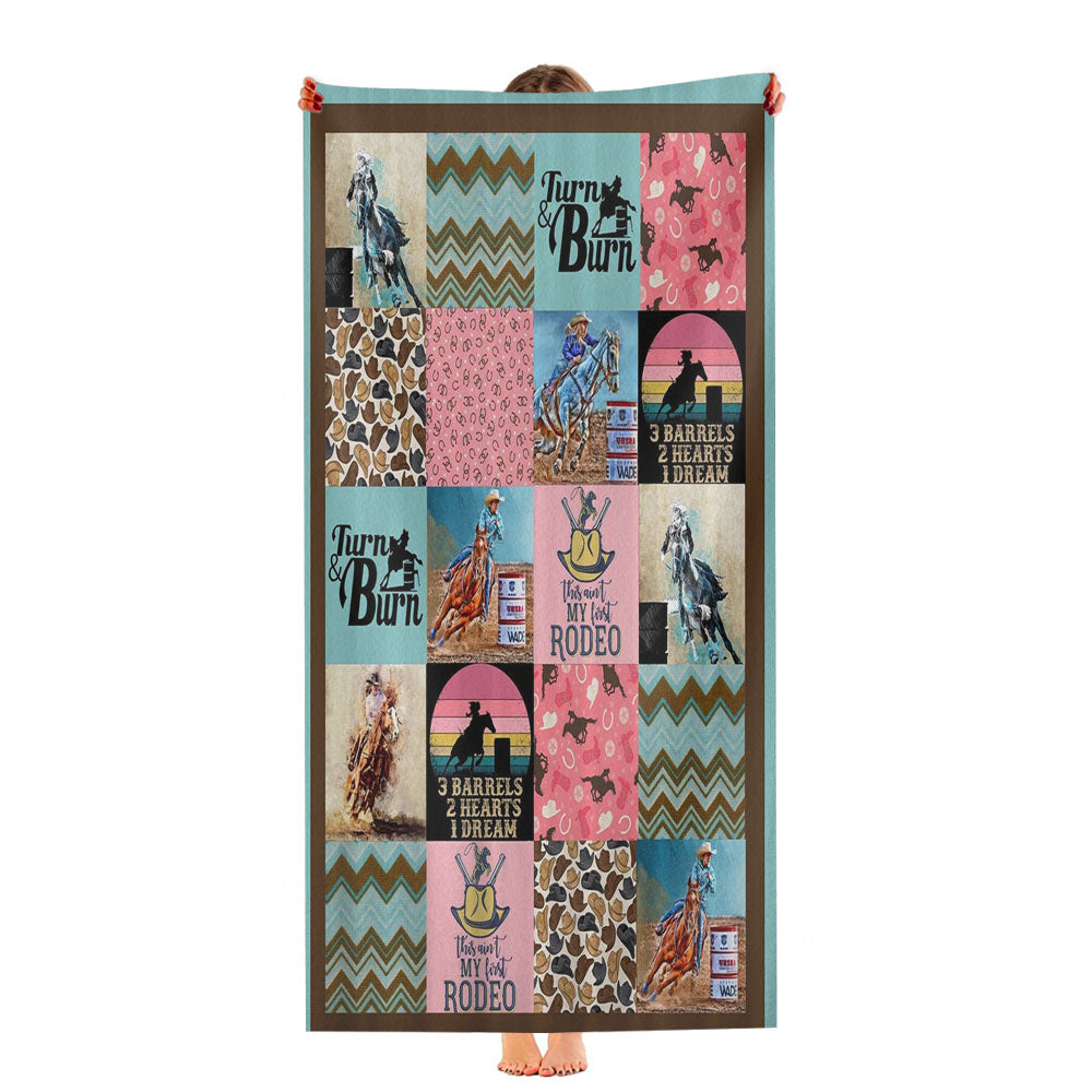 Barrel Racing Ultra-Soft Luxury Bathroom Towels