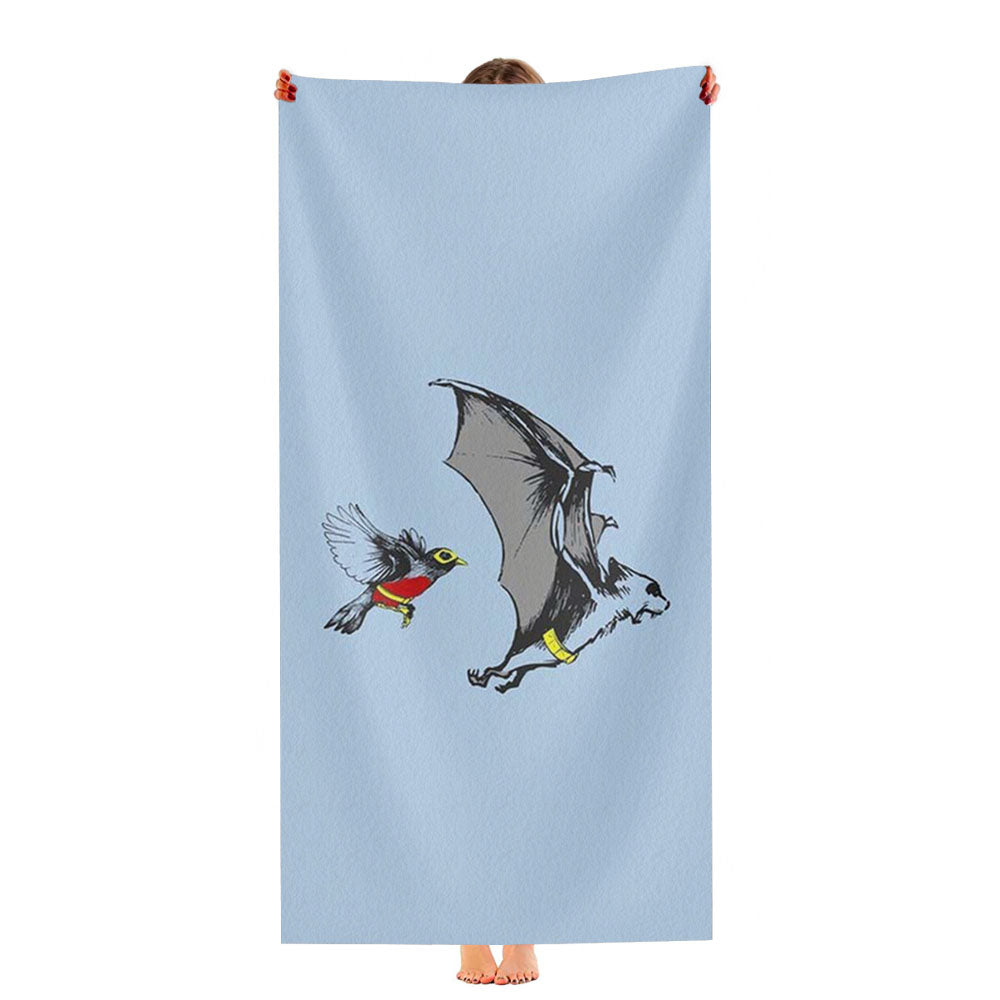 Batman And Robin Animals Ultra-Soft Luxury Bathroom Towels