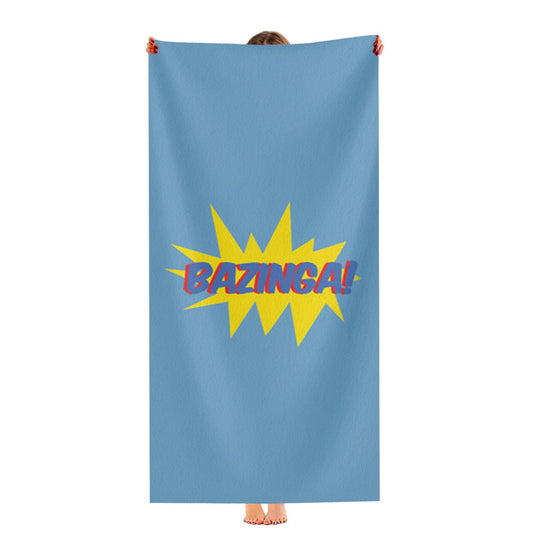 Bazinga! - Tv Quotes Ultra-Soft Luxury Bathroom Towels