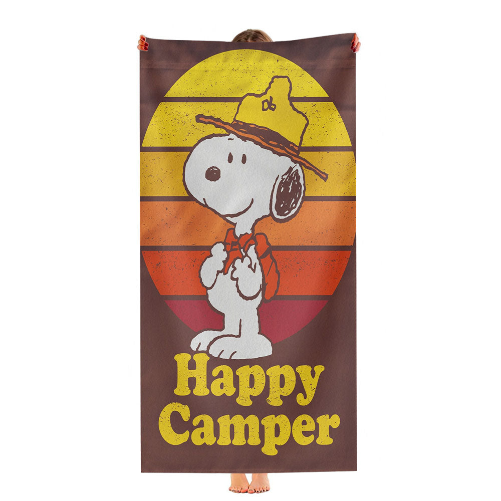 Beagle Scout Snoopy Ultra-Soft Luxury Bathroom Towels