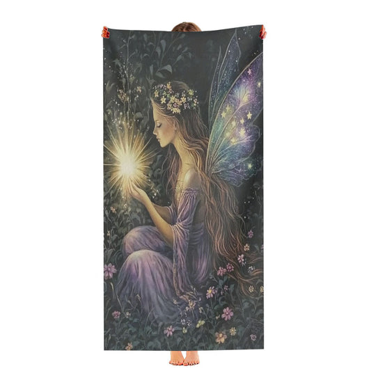 Beautiful Night Fairy Aura Ultra-Soft Luxury Bathroom Towels