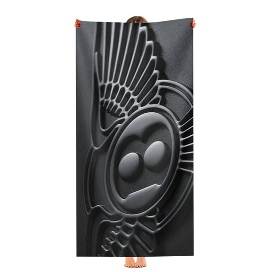 Bentley Black Emblem Ultra-Soft Luxury Bathroom Towels