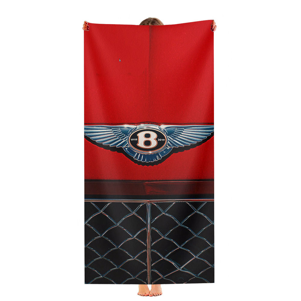 Bentley Car Logo Ultra-Soft Luxury Bathroom Towels