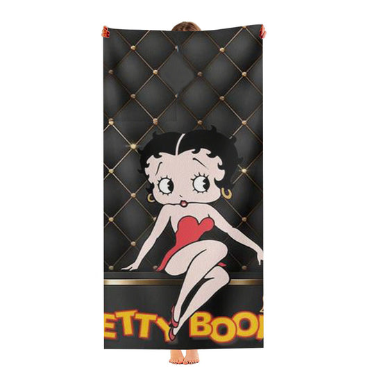 Betty Boop Ultra-Soft Luxury Bathroom Towels
