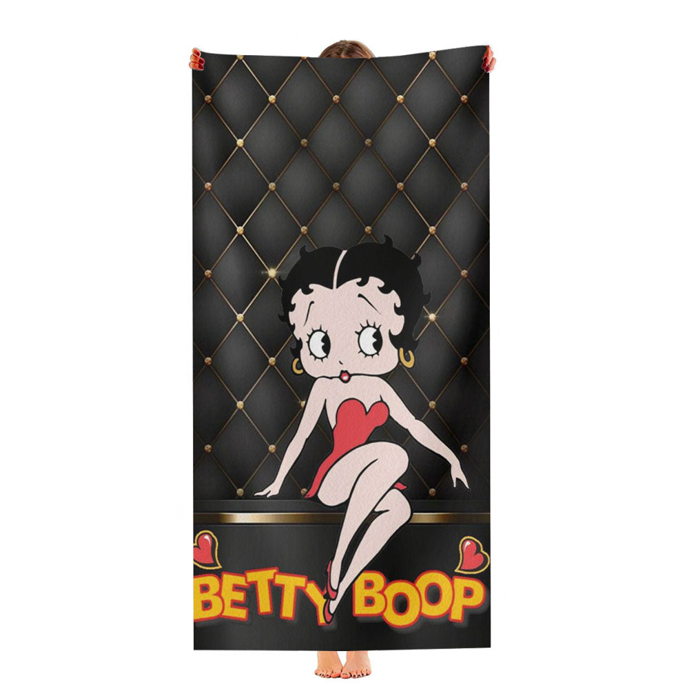 Betty Boop Bag Elegant Ultra-Soft Luxury Bathroom Towels
