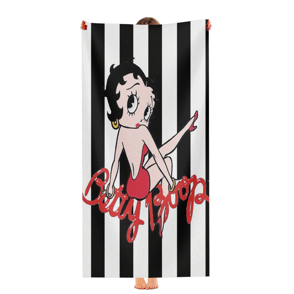 Betty Boop Emo S Ultra-Soft Luxury Bathroom Towels