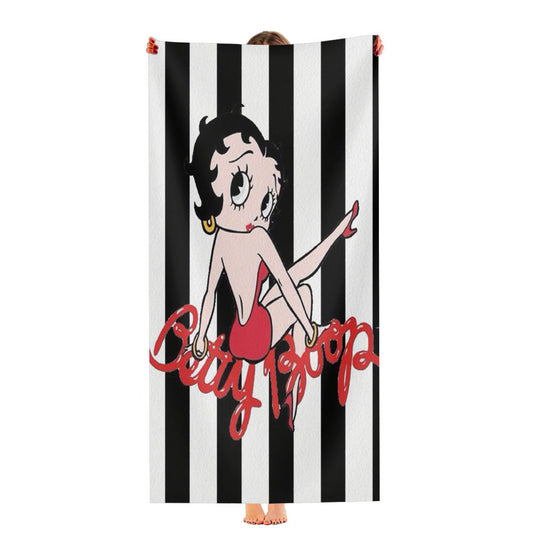 Betty Boop Emo S Ultra-Soft Luxury Bathroom Towels