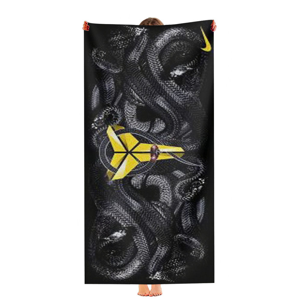 Black Mamba Nike Ultra-Soft Luxury Bathroom Towels