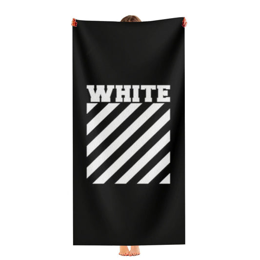 Black Off White Ultra-Soft Luxury Bathroom Towels