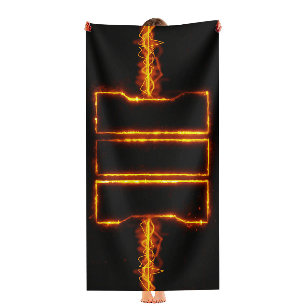 Black Ops 3 Logo Ultra-Soft Luxury Bathroom Towels