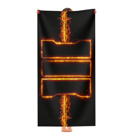 Black Ops 3 Logo Ultra-Soft Luxury Bathroom Towels