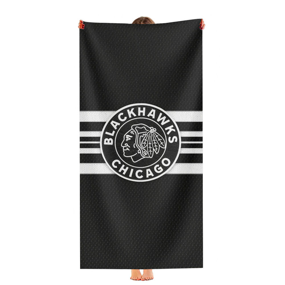 Blackhawks Chicago Ultra-Soft Luxury Bathroom Towels