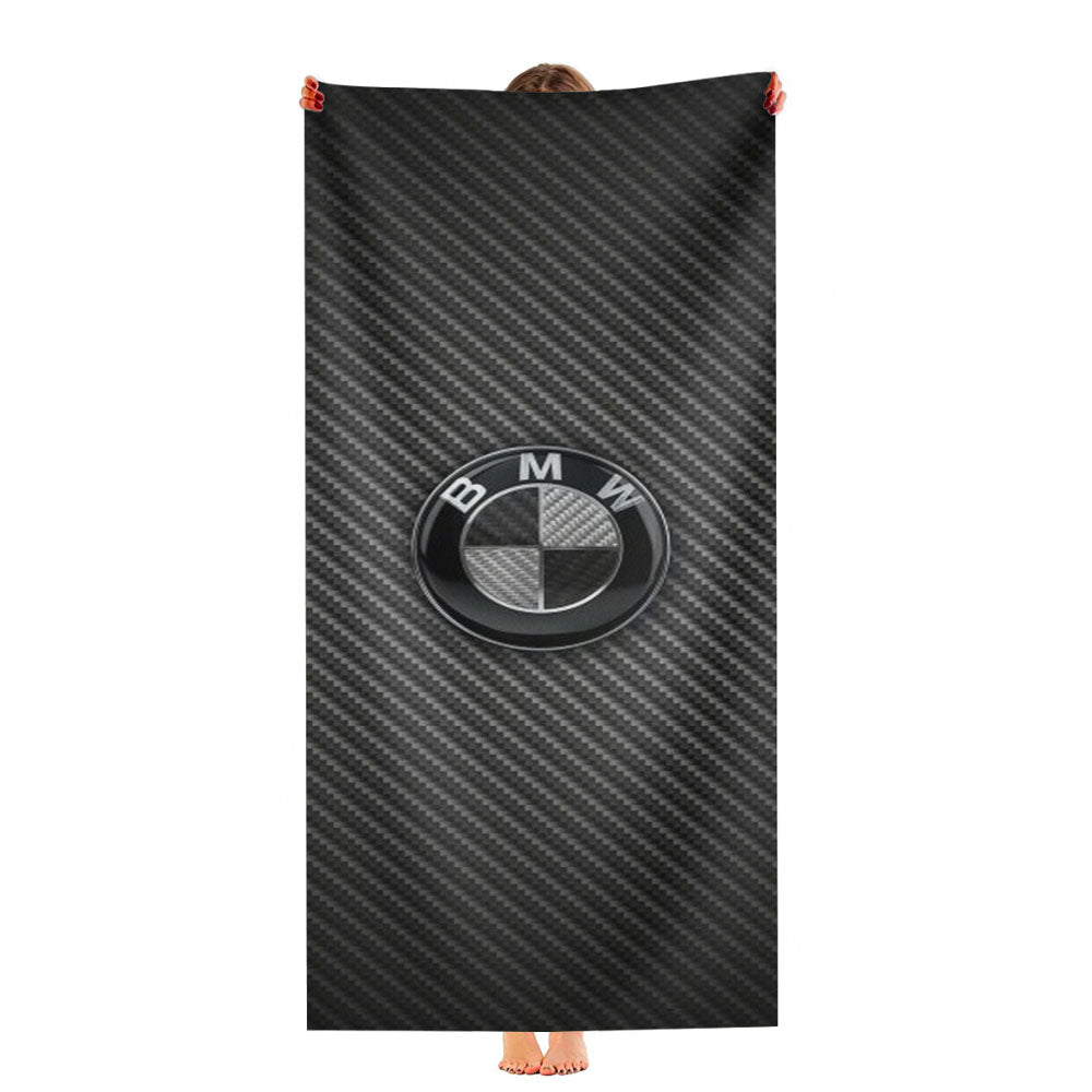Bmw Black Carbon Ultra-Soft Luxury Bathroom Towels