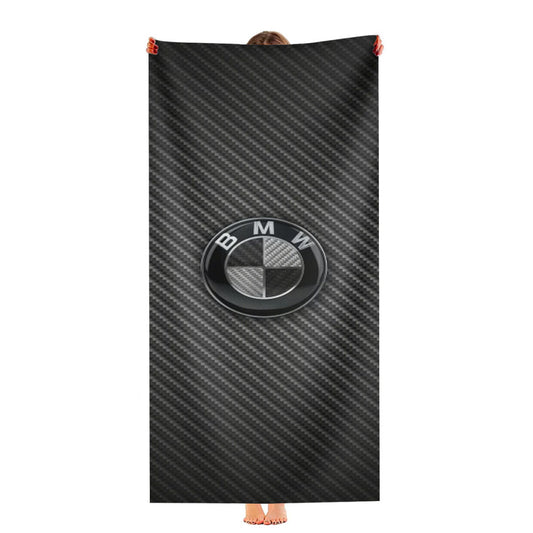 Bmw Black Carbon Ultra-Soft Luxury Bathroom Towels