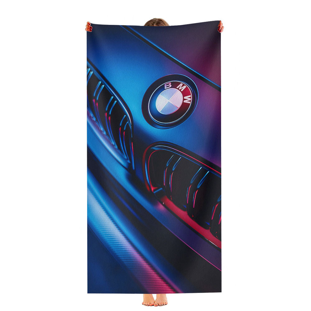 Bmw Car Ultra-Soft Luxury Bathroom Towels