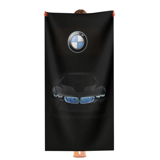 Bmw Car Logo Ultra-Soft Luxury Bathroom Towels