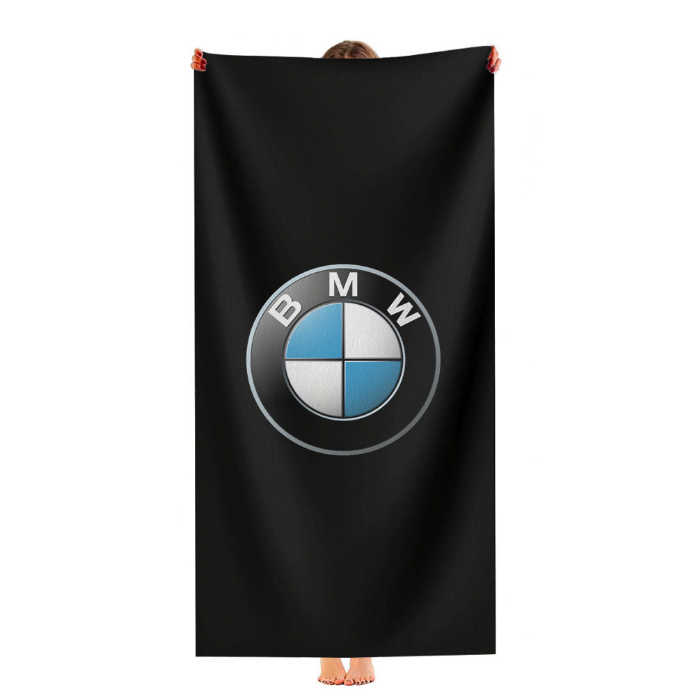 Bmw Logo Ultra-Soft Luxury Bathroom Towels