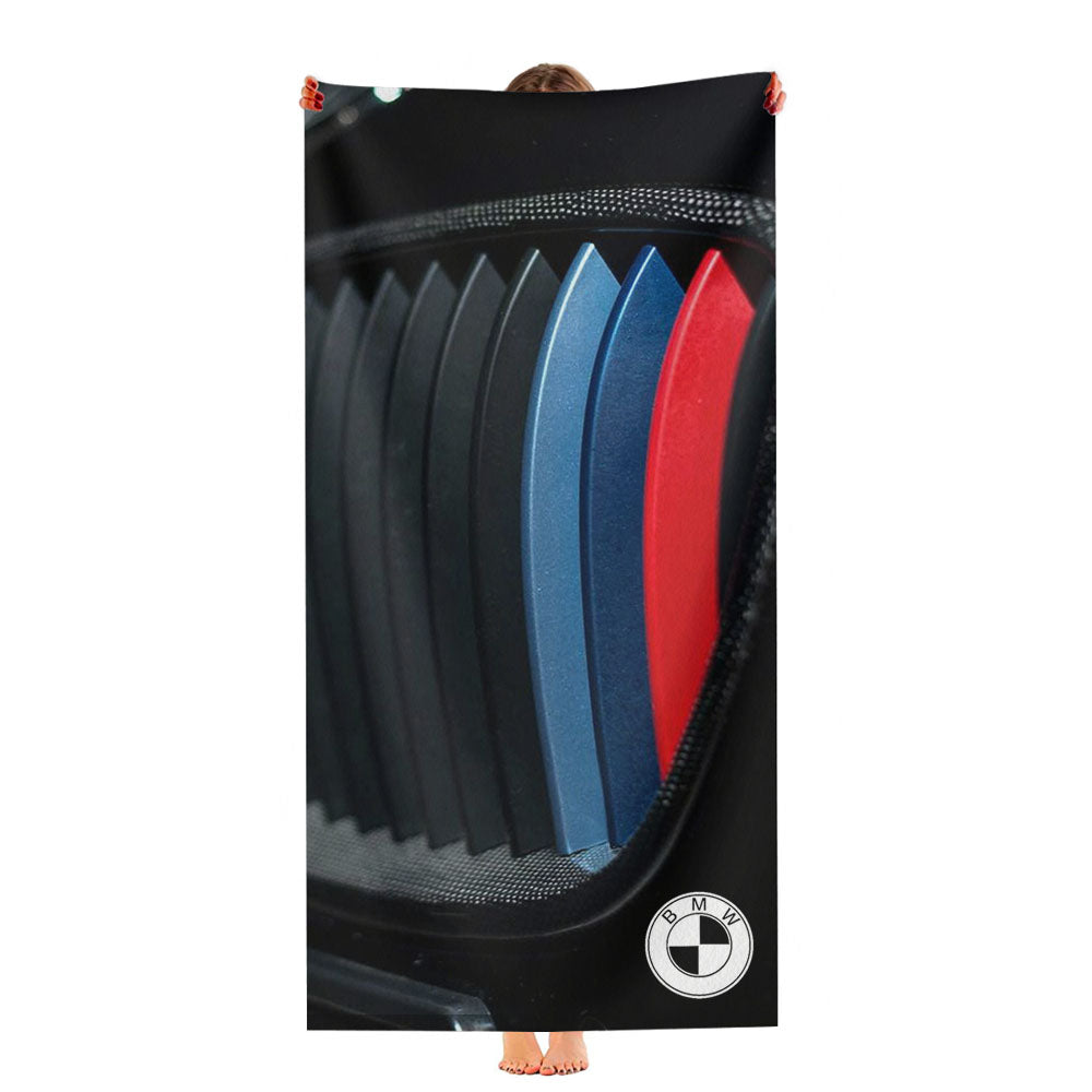 Bmw M Performance Series Color Ultra-Soft Luxury Bathroom Towels