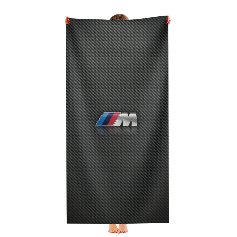 Bmw M Series Logo Ultra-Soft Luxury Bathroom Towels