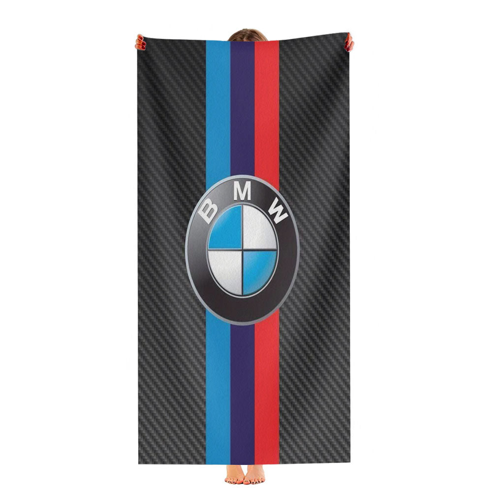 Bmw Sport Carbon Ultra-Soft Luxury Bathroom Towels