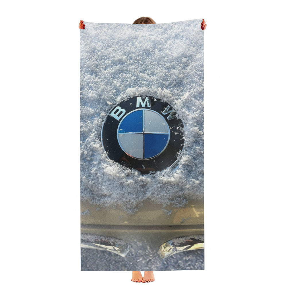 Bmw Vehicles Ultra-Soft Luxury Bathroom Towels