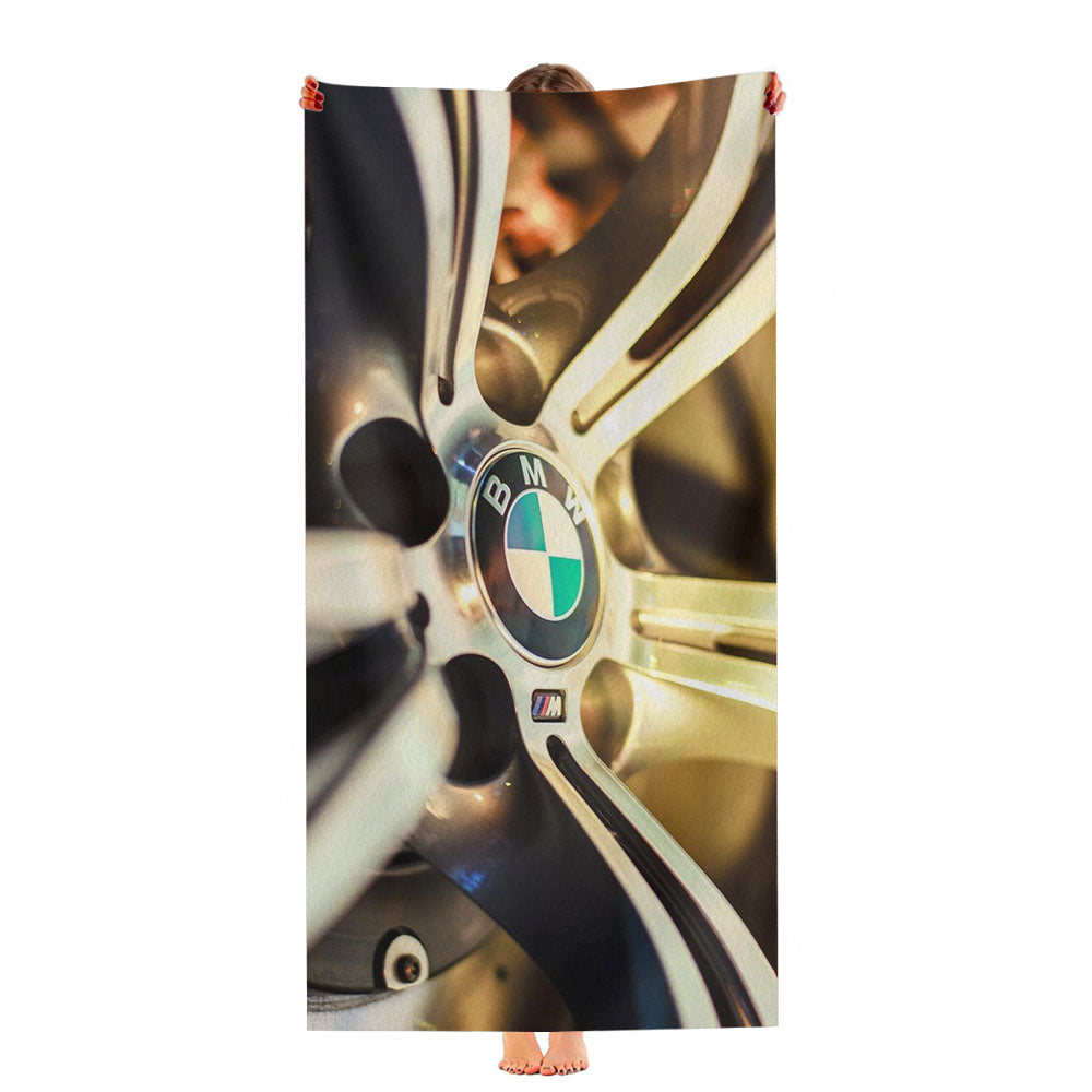Bmw Wheels Wallpaper Ultra-Soft Luxury Bathroom Towels