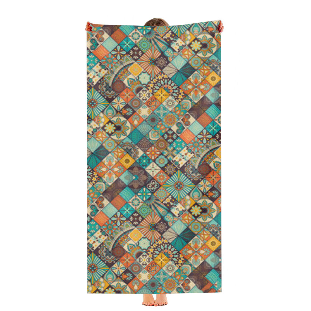 Bohemian Retro Ultra-Soft Luxury Bathroom Towels