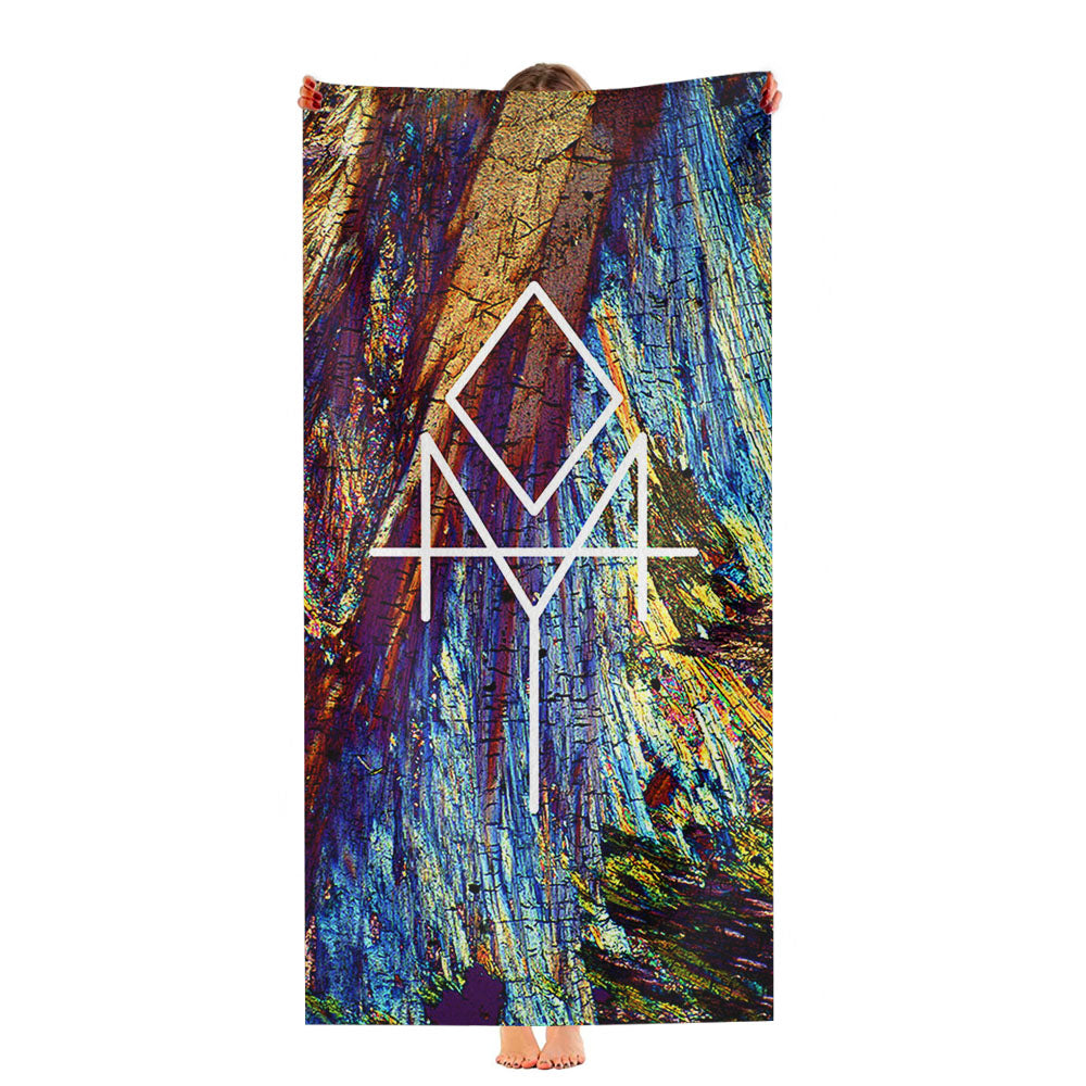 Bohemian Rusted Wood Ultra-Soft Luxury Bathroom Towels