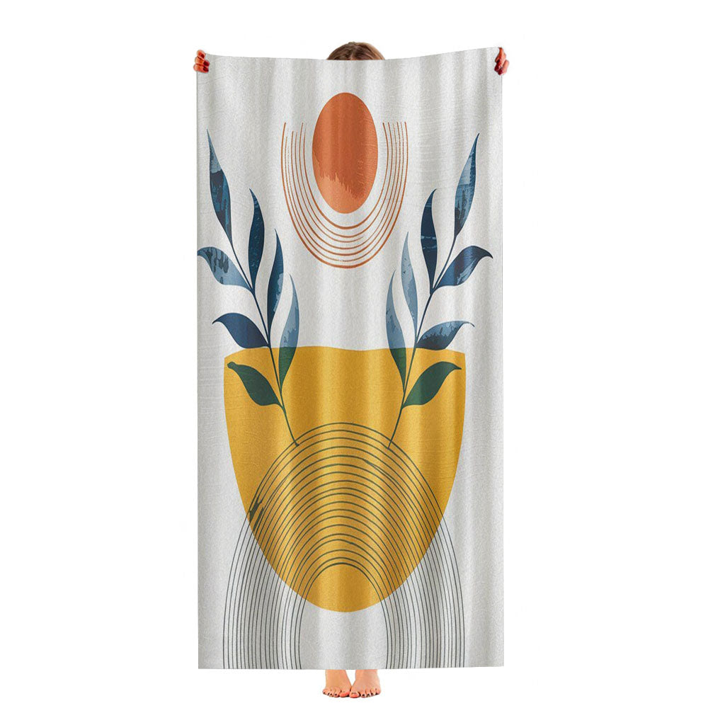 Boho Mid Century Ultra-Soft Luxury Bathroom Towels