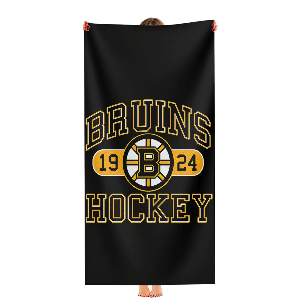 Boston Bruins Hockey Jersey 1924 Ultra-Soft Luxury Bathroom Towels