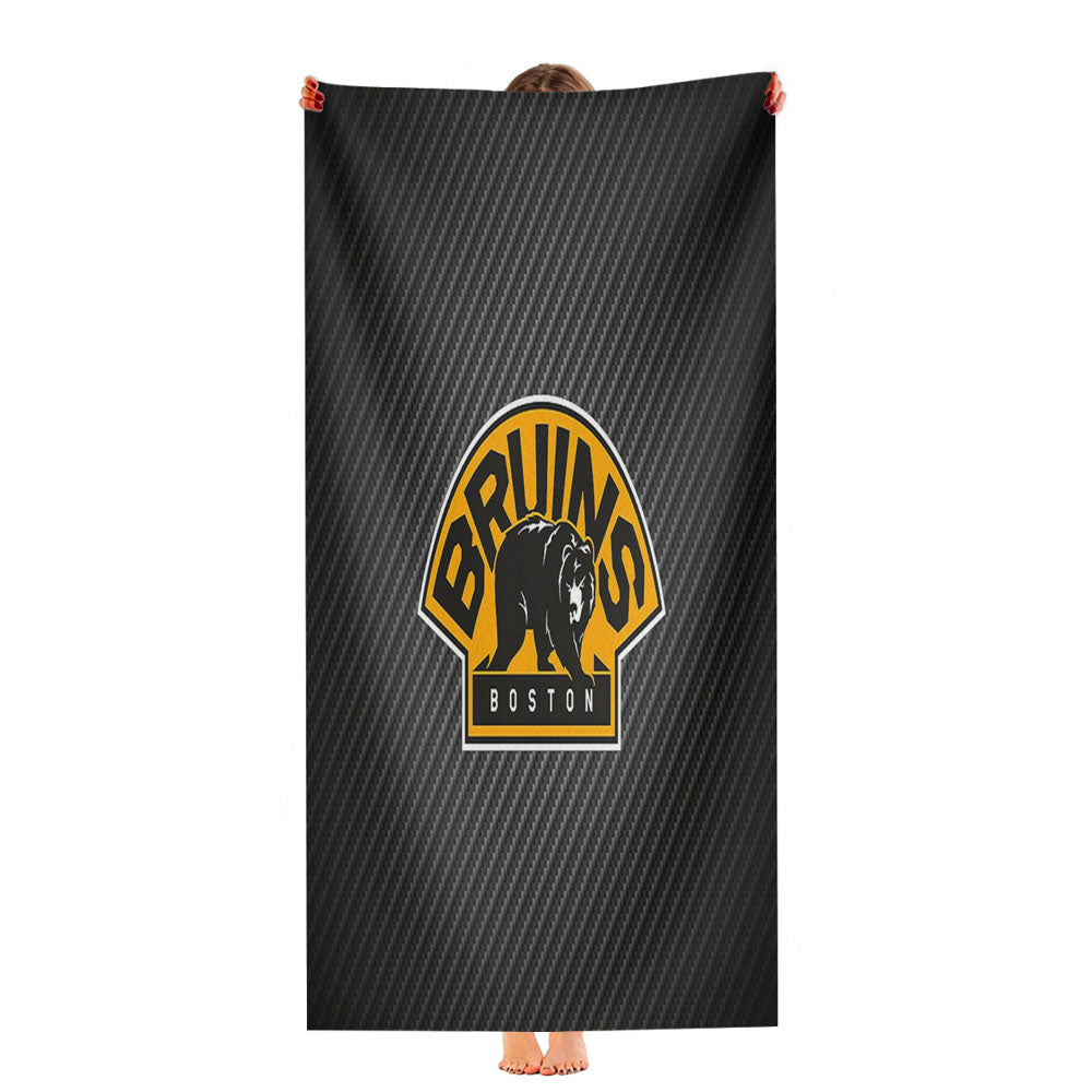 Boston Bruins Jersey Ultra-Soft Luxury Bathroom Towels