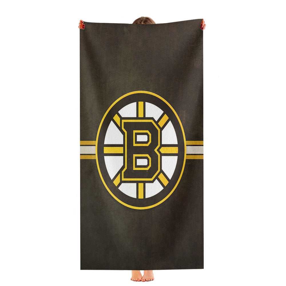 Boston Bruins Nhl Ultra-Soft Luxury Bathroom Towels