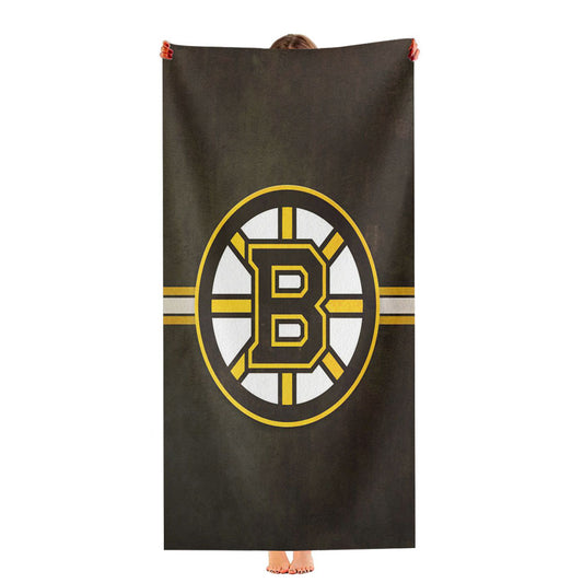 Boston Bruins Nhl Ultra-Soft Luxury Bathroom Towels