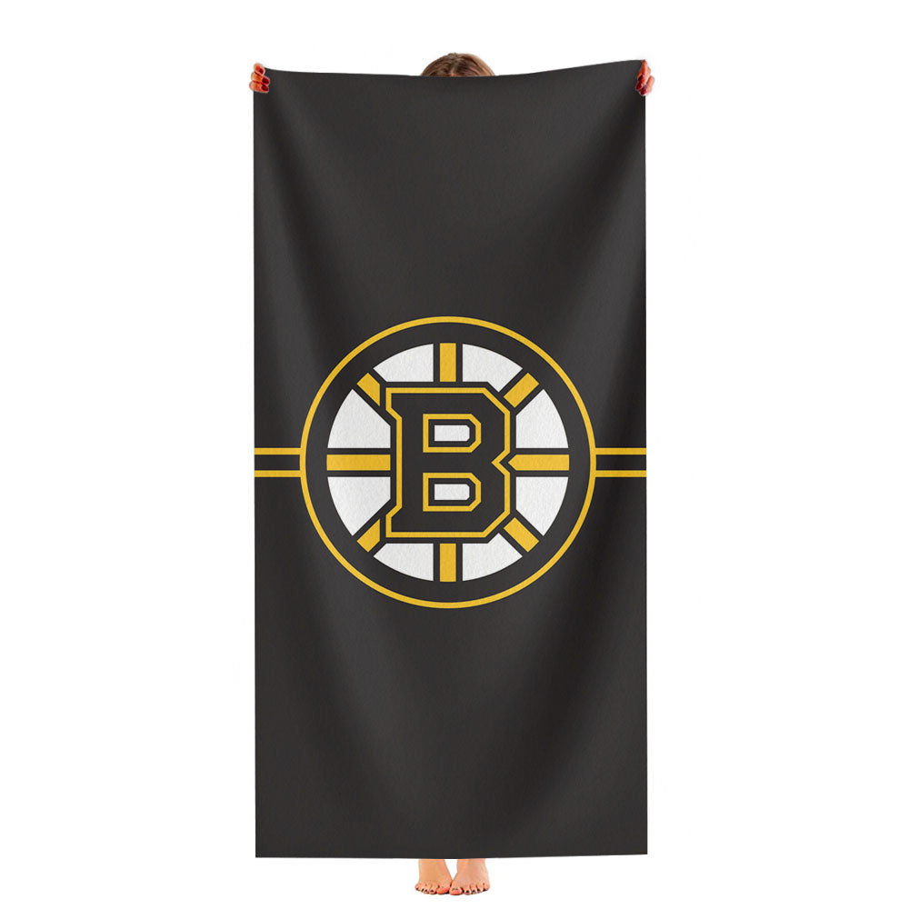 Boston Bruins Nhl Logo Ultra-Soft Luxury Bathroom Towels